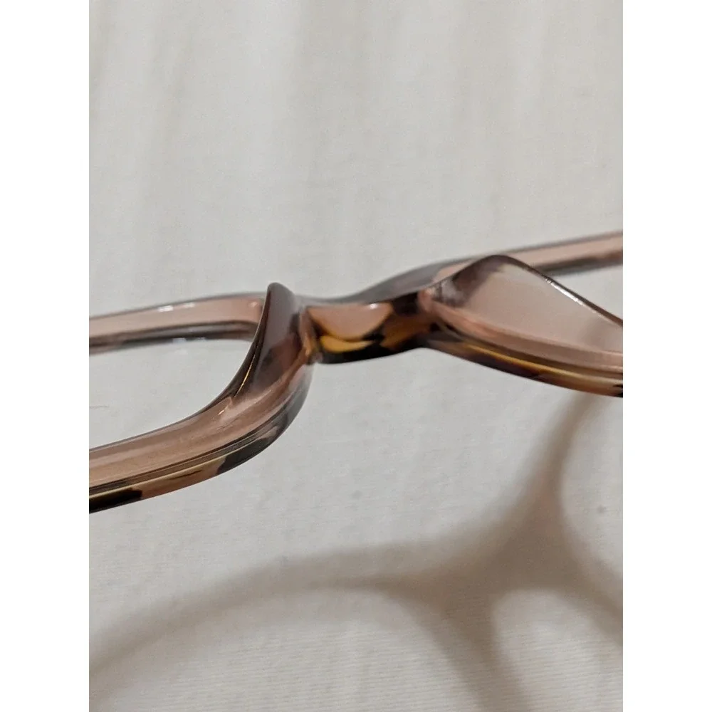 Maui Jim Eyeglasses Frames MJO2112-09PF Brown Pink‎ Marble Cat Eye 54-17-135